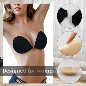 New!
Adhesive Bra Push Up 3 Pairs, Sticky Bra for Women Invisible Lifting Bra